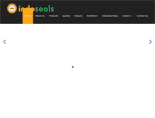 Tablet Screenshot of indoseals.com